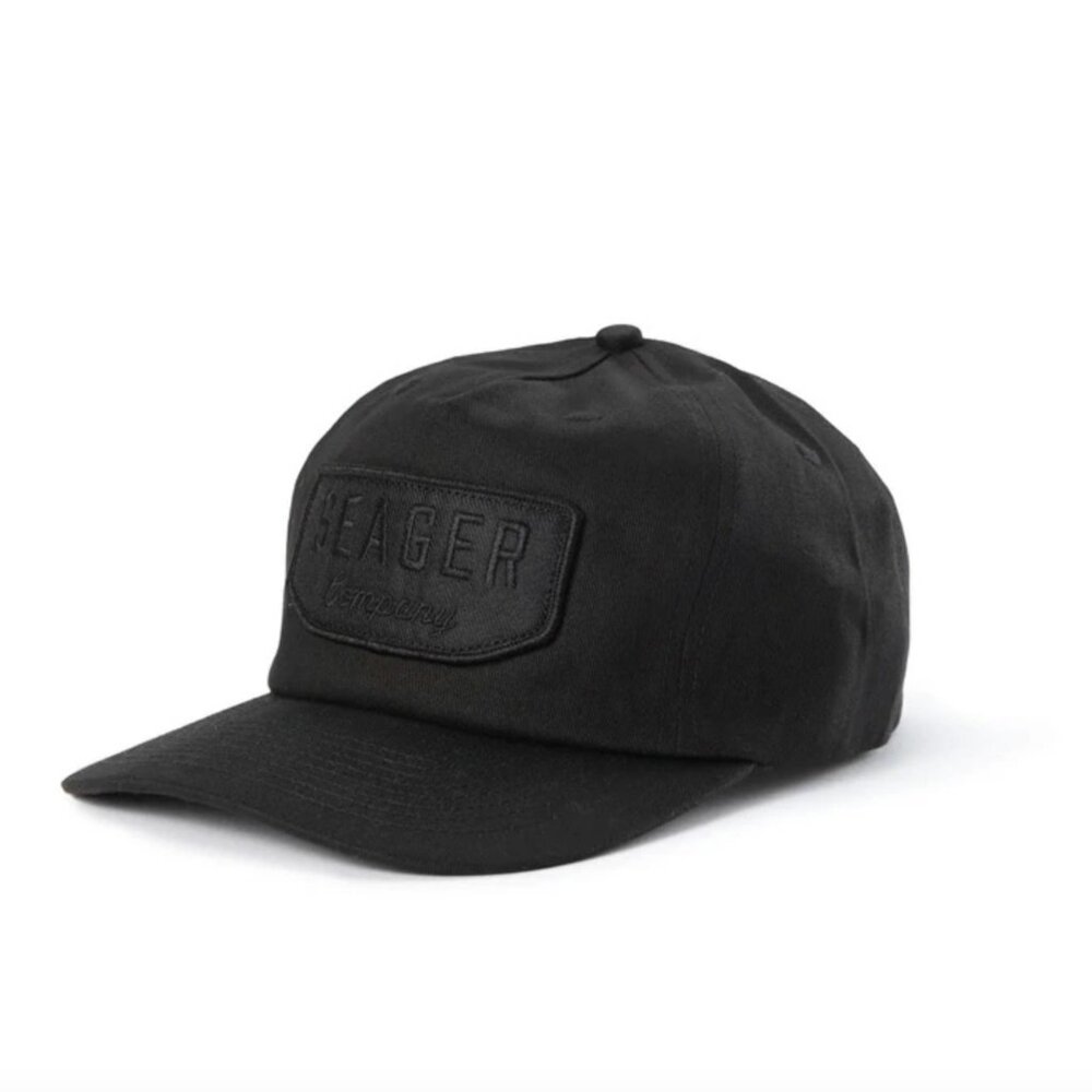 Seager Wilson Snapback Hat (Black/Black)
